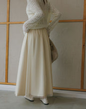 Load image into Gallery viewer, Double-layer Design A-Line Long Skirt
