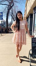 Load image into Gallery viewer, French Style Lace A-Line Short Dress
