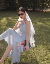 Load image into Gallery viewer, Halter Neck Sleeveless Backless Flowy Long Dress

