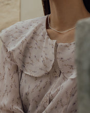 Load image into Gallery viewer, Japanese-style Floral Ruffles Collar Dress
