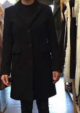 Load image into Gallery viewer, Classic Fit Flap utility pockets Blended Wool Coat
