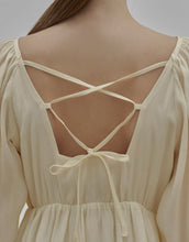 Load image into Gallery viewer, Micro-Transparent Muscle Beautiful Back Strap Short Dress (
