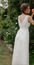 Load image into Gallery viewer, V-Neck Waist Band A-Line Dress
