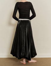 Load image into Gallery viewer, Glossy And Transparent Long Skirt
