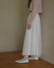 Load image into Gallery viewer, Double-layer Design A-Line Long Skirt
