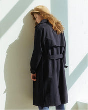 Load image into Gallery viewer, Traditional Design Thick Cotton Trenchcoat
