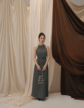 Load image into Gallery viewer, Japanese-Style Printed Halter Long Dress

