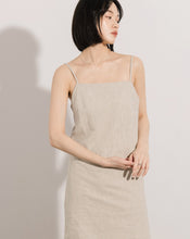 Load image into Gallery viewer, Cotton Simple Line Vacation Summer  Shift Short Dress
