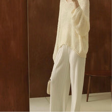 Load image into Gallery viewer, Korean-style Loose Wool Knitted Sweater
