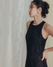 Load image into Gallery viewer, Halter Neck Sleeveless Backless Lace Long Dress
