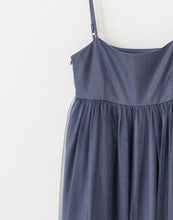 Load image into Gallery viewer, Double-Layer Fine Glitter Satin Glossy Dress
