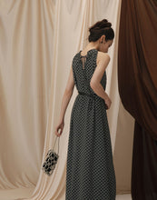 Load image into Gallery viewer, Japanese-Style Printed Halter Long Dress
