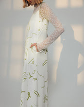 Load image into Gallery viewer, Printed Floral A-Line Long Dress
