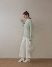 Load image into Gallery viewer, Lazy Basket Empty V-neck Knitted Sweater
