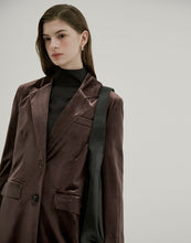 Load image into Gallery viewer, Suede Suit Jacket (With sStraps)
