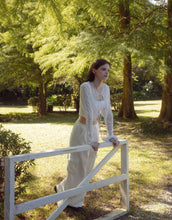 Load image into Gallery viewer, Permeable three-dimensional yarn lace Cardigan
