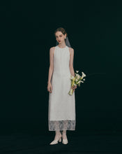 Load image into Gallery viewer, Halter Neck Sleeveless Backless Lace Long Dress
