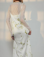 Load image into Gallery viewer, Printed Floral A-Line Long Dress
