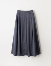 Load image into Gallery viewer, Temperamental Wide Waist Pleated Satin Long Skirt
