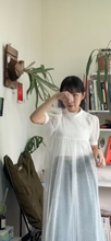 Load image into Gallery viewer, Fairy-style Sheer Lace Overlay Dress
