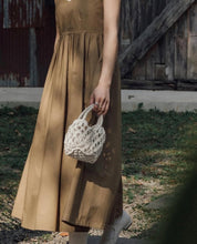 Load image into Gallery viewer, V-Neck Pleated Long Dress
