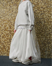 Load image into Gallery viewer, Glossy And Transparent Long Skirt
