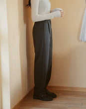 Load image into Gallery viewer, Slim Pleated Suit Trousers
