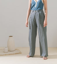Load image into Gallery viewer, Cotton Linen Dropping Style Floor Wide-Leg
