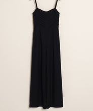 Load image into Gallery viewer, Goddess Style Spaghetti Strap Wrinkled Long-leg Jumpsuit
