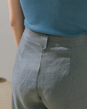 Load image into Gallery viewer, Cotton Linen Dropping Style Floor Wide-Leg
