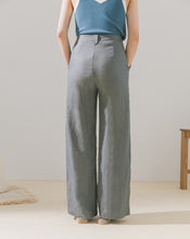 Load image into Gallery viewer, Cotton Linen Dropping Style Floor Wide-Leg
