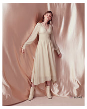 Load image into Gallery viewer, CLASSICAL V-NECK SKIN LONG SLEEVE DRESS
