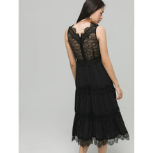 Load image into Gallery viewer, Temperament Stitching Beauty Back Dress
