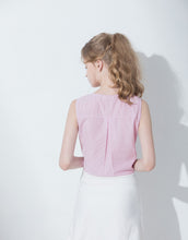 Load image into Gallery viewer, Fresh Striped Sleeveless Vest
