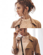 Load image into Gallery viewer, Hollywood Neat Long Trench Coat
