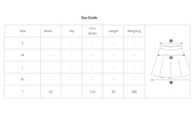 Load image into Gallery viewer, Lotus Leaf Waist Design Buttoned Long Skirt
