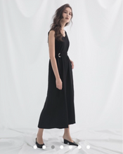 Load image into Gallery viewer, Minimalist And Neat Wide Jumpsuit (With Double D-Ring Belt Buckles)
