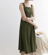 Load image into Gallery viewer, CLASSICAL BUTTON UP DRESS
