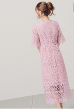 Load image into Gallery viewer, French Elegant Semi-Formal Lace Dress
