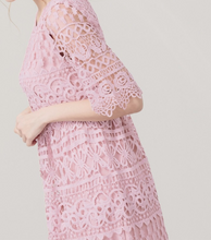 Load image into Gallery viewer, French Elegant Semi-Formal Lace Dress
