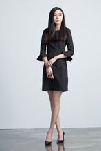 Load image into Gallery viewer, 3/4 Sleeve Halter Dress
