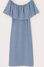Load image into Gallery viewer, One-Line Shoulder Casual Long Dress
