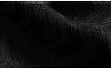 Load image into Gallery viewer, Jagged Jacquard Contrast Trim Dress
