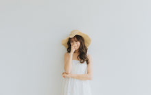 Load image into Gallery viewer, Romantic TextureLlace Flower Spaghetti Strap Long Dress
