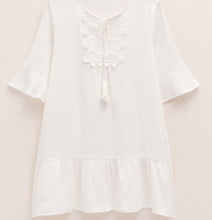 Load image into Gallery viewer, Sweet Lotus Leaf Tie Dress
