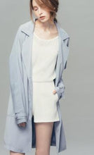 Load image into Gallery viewer, Intellectual And Neat Lapel Chiffon Trenchcoat
