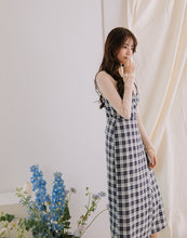 Load image into Gallery viewer, French Style Plaid One Piece Dress
