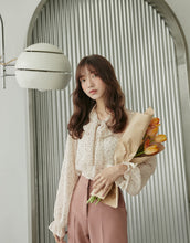 Load image into Gallery viewer, Temperament Perfect Clear Strap Chiffon Blouse
