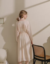 Load image into Gallery viewer, Side Straps Shrink Waist Long Dress
