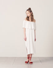 Load image into Gallery viewer, One-Line Shoulder Casual Long Dress
